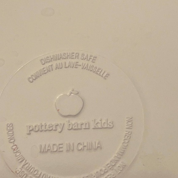 Pottery barn, kids Rudolph melamine plate - Picture 3 of 3